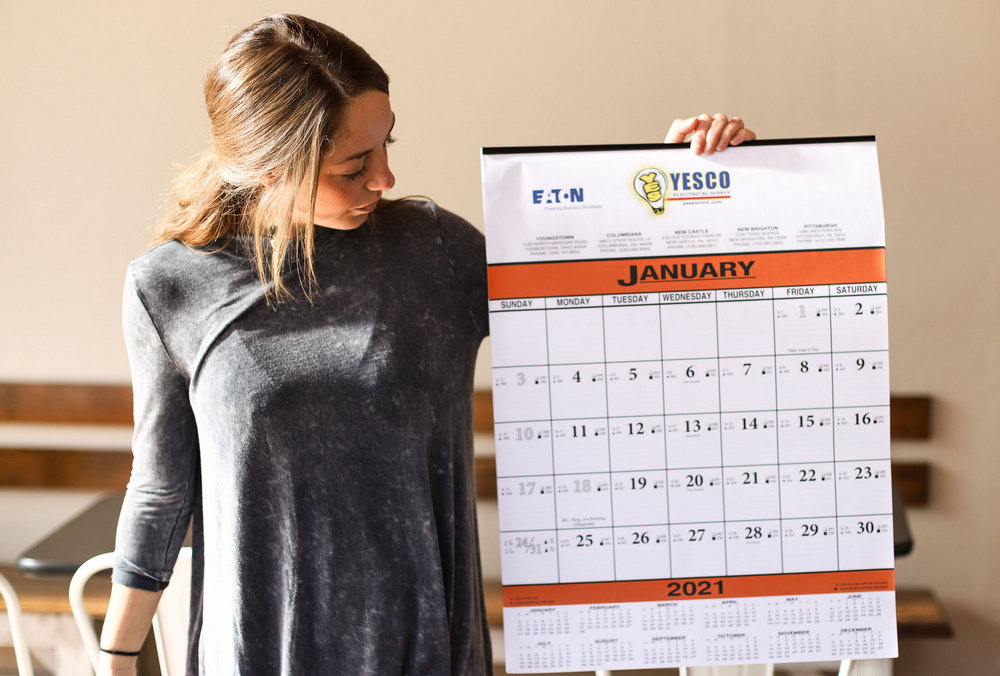 9 Benefits of Promoting Your Business with a Custom Wall Calendar