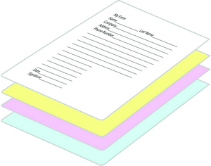 Carbonless Forms NCR Forms Printed Online by Fotex